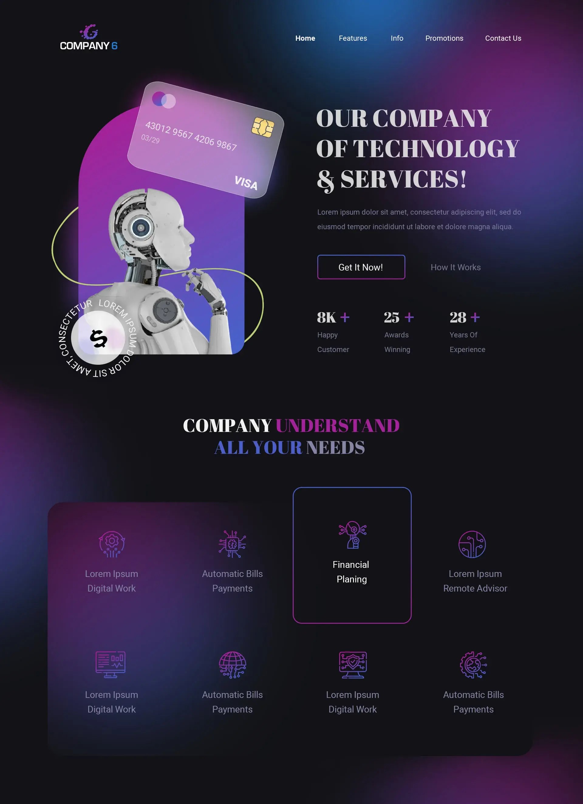 Valpac Website Homepage Screenshots