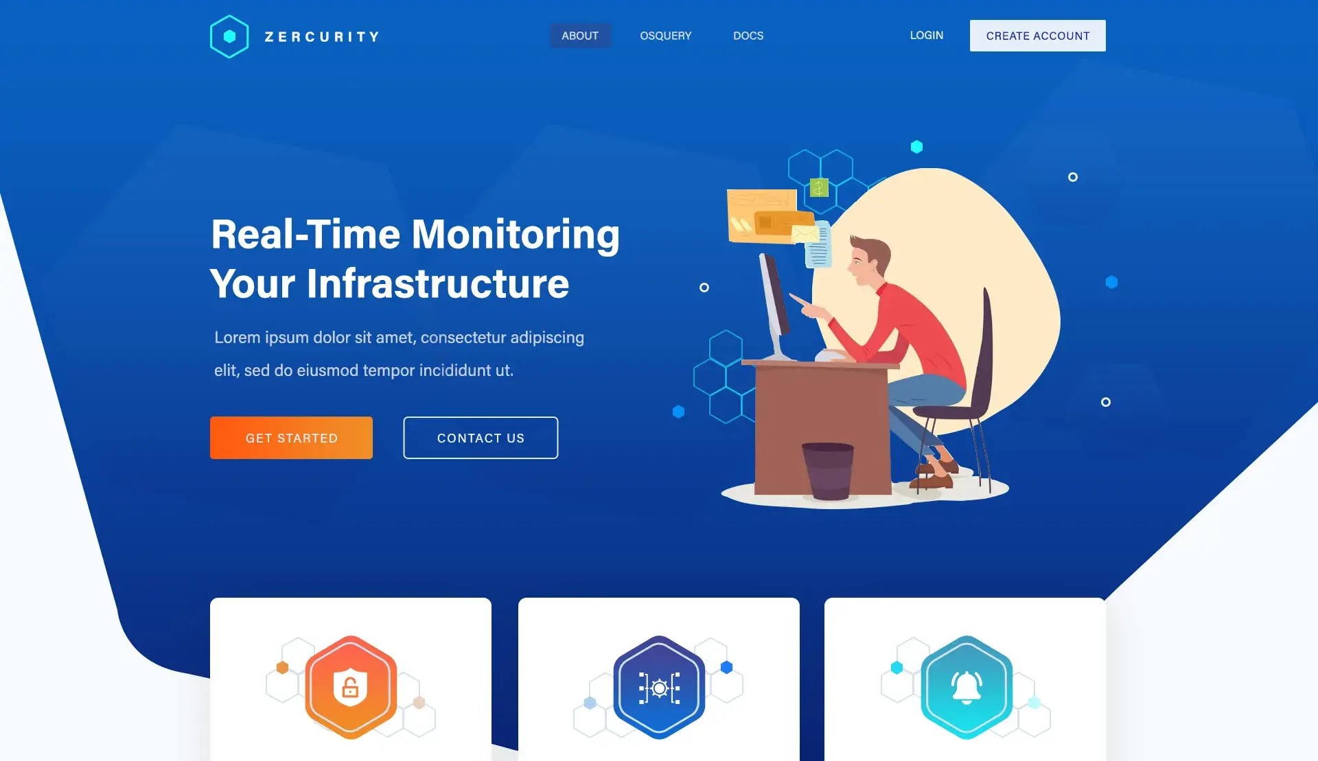 College House Website Screenshot